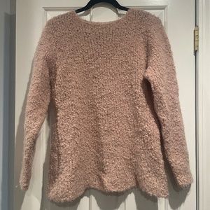 J Jill Pink Crewneck Sweater Sz Small
